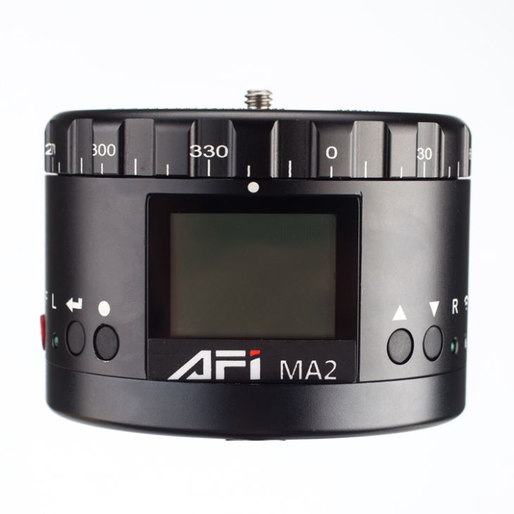 Metall 360 ° selvroterende panoramisk elektrisk motorkulehode for DSLR-kamera AFI MA2