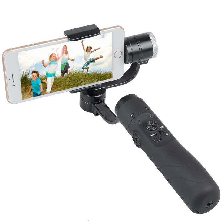 AFI V3 3 Axis Håndholdt Gimbal For IPhone og Android Smartphones - Intelligent APP Controls For Auto Panorama, Time-Lapse & Tracking